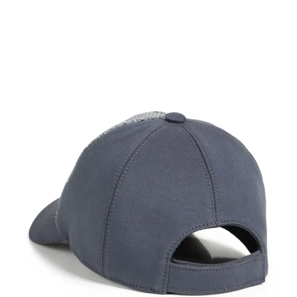 Бейсболка с пайетками