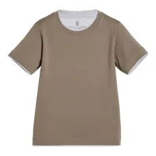 футболка с круглым вырезом