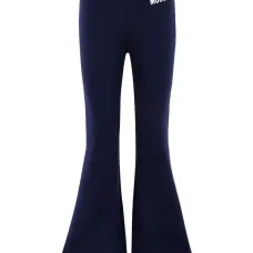 Расклешенные брюки с логотипом