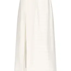 Юбка миди с карманами и разрезом