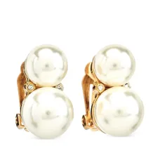 Серьги-клипсы Double Cultura Pearl