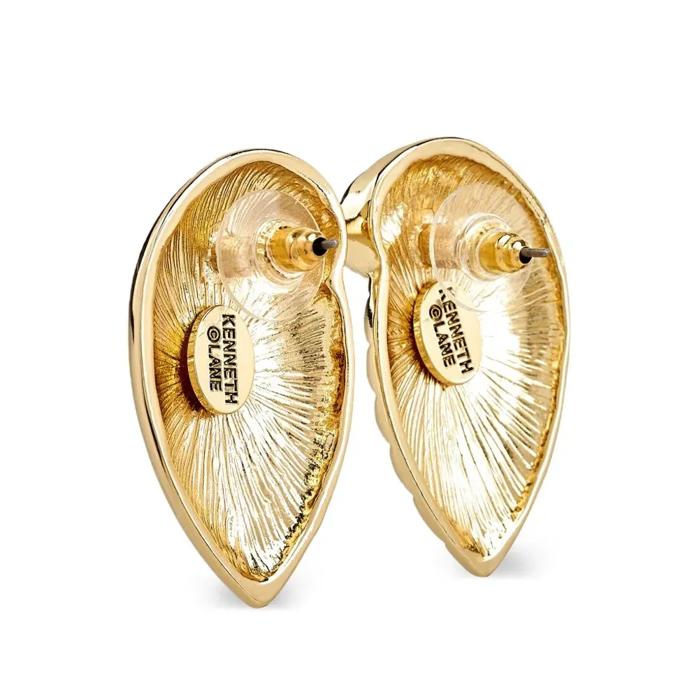 Серьги в форме ракушек