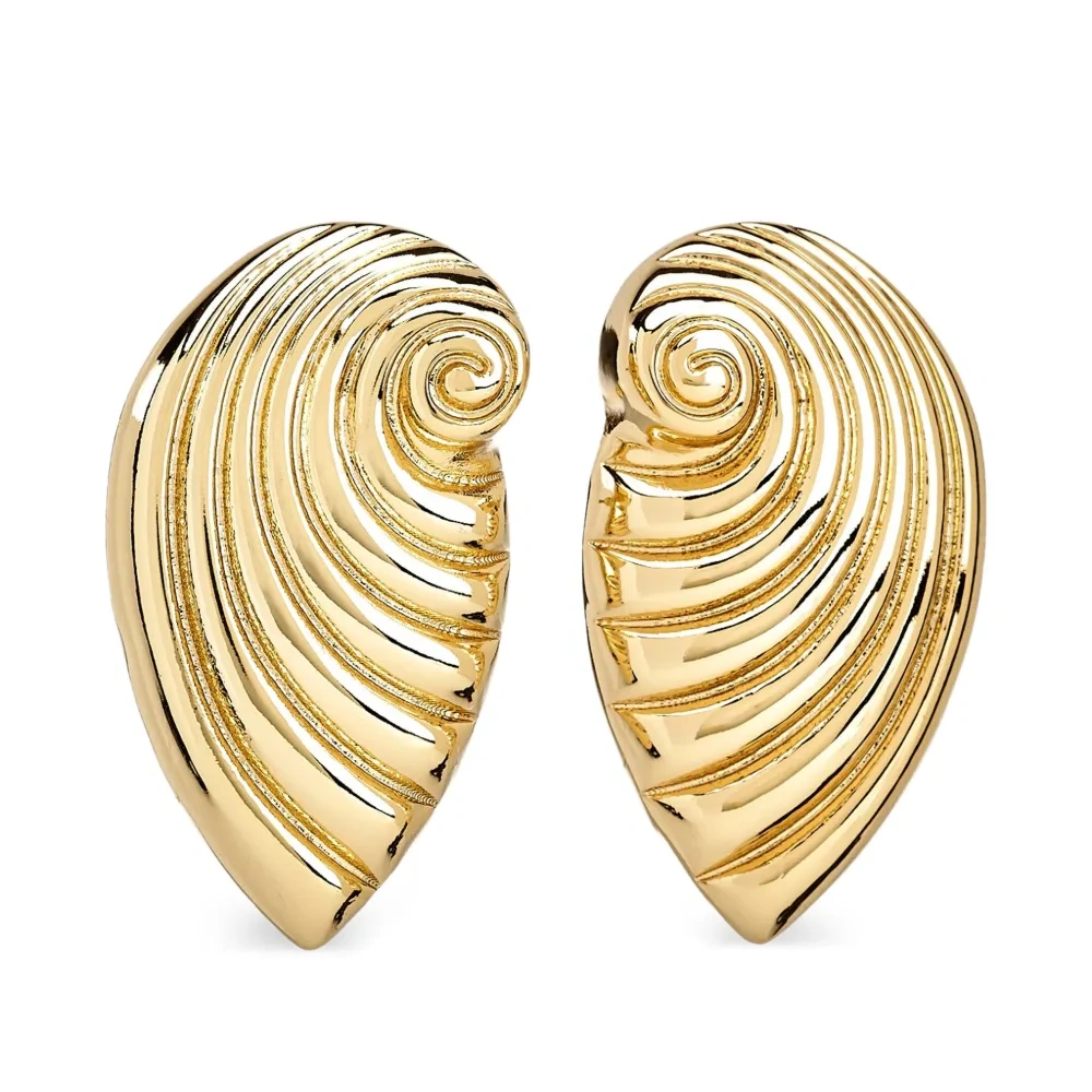 Серьги в форме ракушек