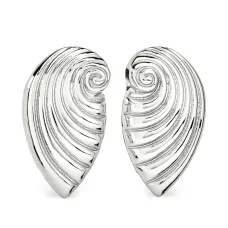 Серьги в форме ракушек