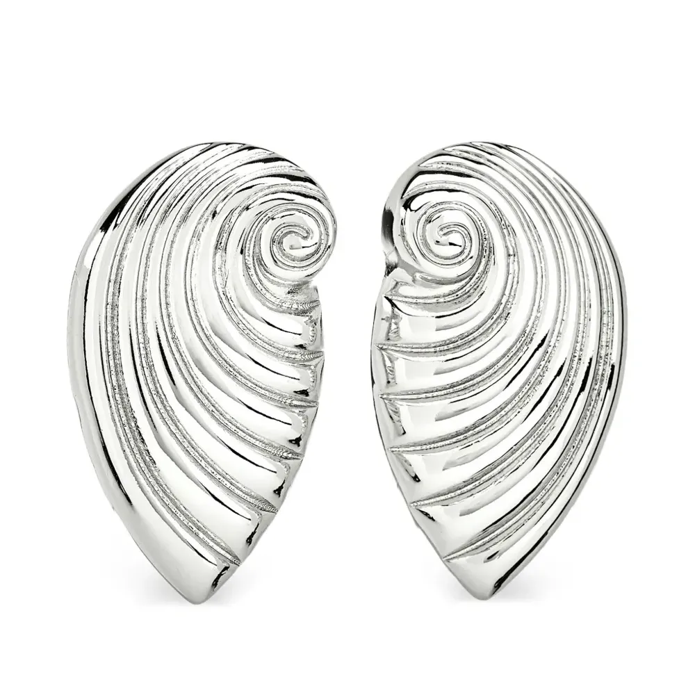 Серьги в форме ракушек