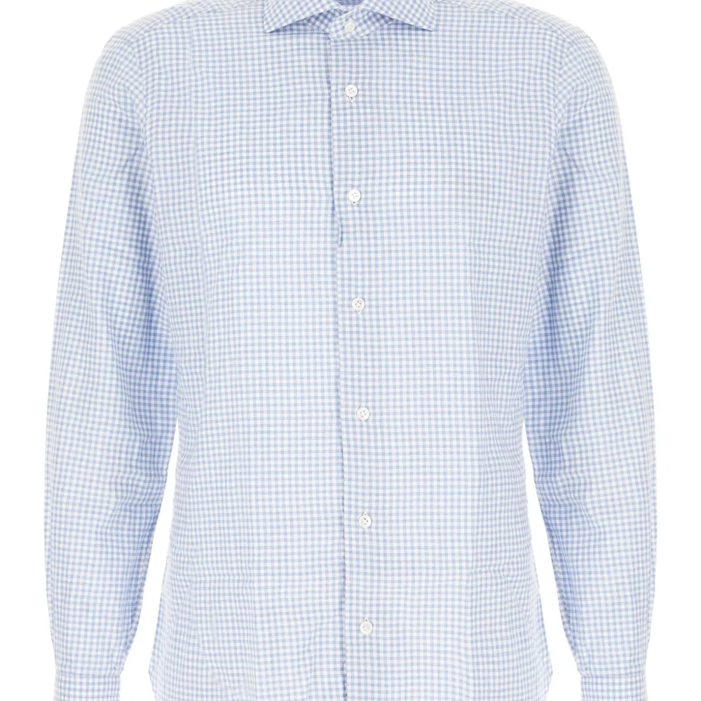 Рубашка в клетку гингем Рубашка в клетку гингем