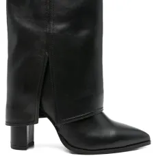 Сапоги с отворотом