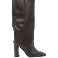 Кожаные сапоги