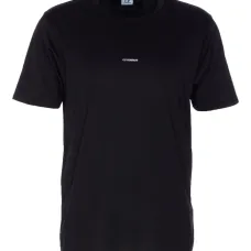 футболка с круглым вырезом и логотипом