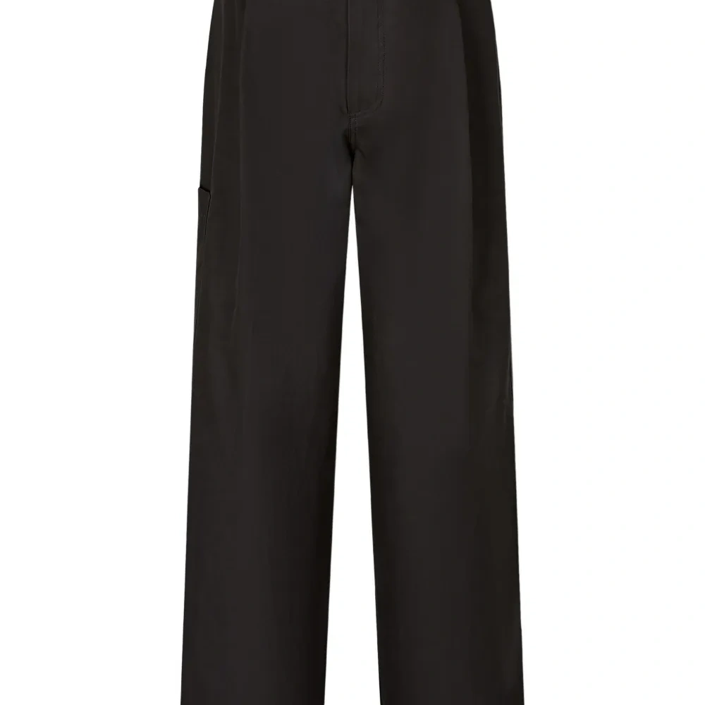 Брюки карго со складками