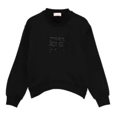 Толстовка с круглым вырезом