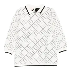 Платье с геометричным узором