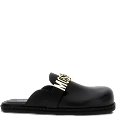 мюли с логотипом