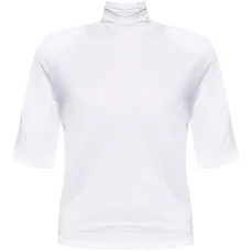 топ с высоким воротником