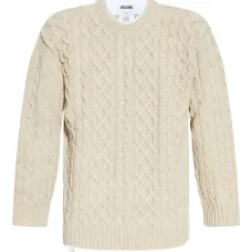 Джемпер из вирджинской шерсти фактурной вязки Джемпер из вирджинской шерсти фактурной вязки