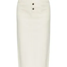 Джинсовая юбка на пуговицах