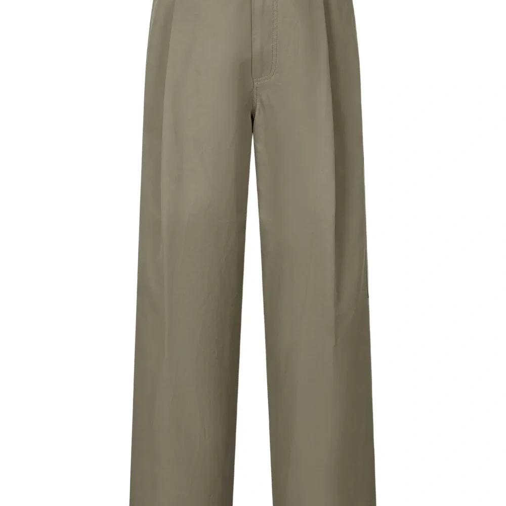 Брюки карго со складками