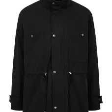 Куртка с кулиской и съемным капюшоном