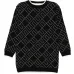 свитер с геометричным узором свитер с геометричным узором