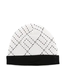 Шапка бини с узором