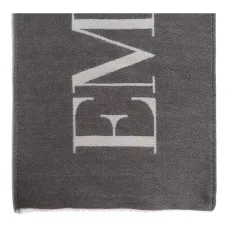 Шерстяной шарф с логотипом