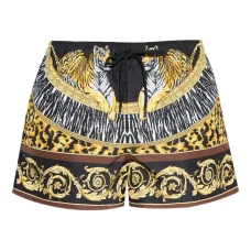 Плавки-шорты с принтом