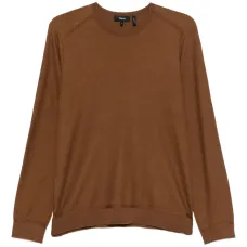 Свитер с круглым вырезом