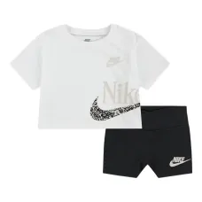Комплект из топа и шортов с логотипом