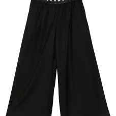 широкие брюки с логотипом