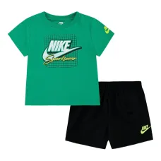 Комплект из топа и шортов с логотипом