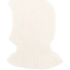 шерстяная балаклава в рубчик