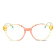 Очки в круглой оправе с эффектом градиента Очки в круглой оправе с эффектом градиента