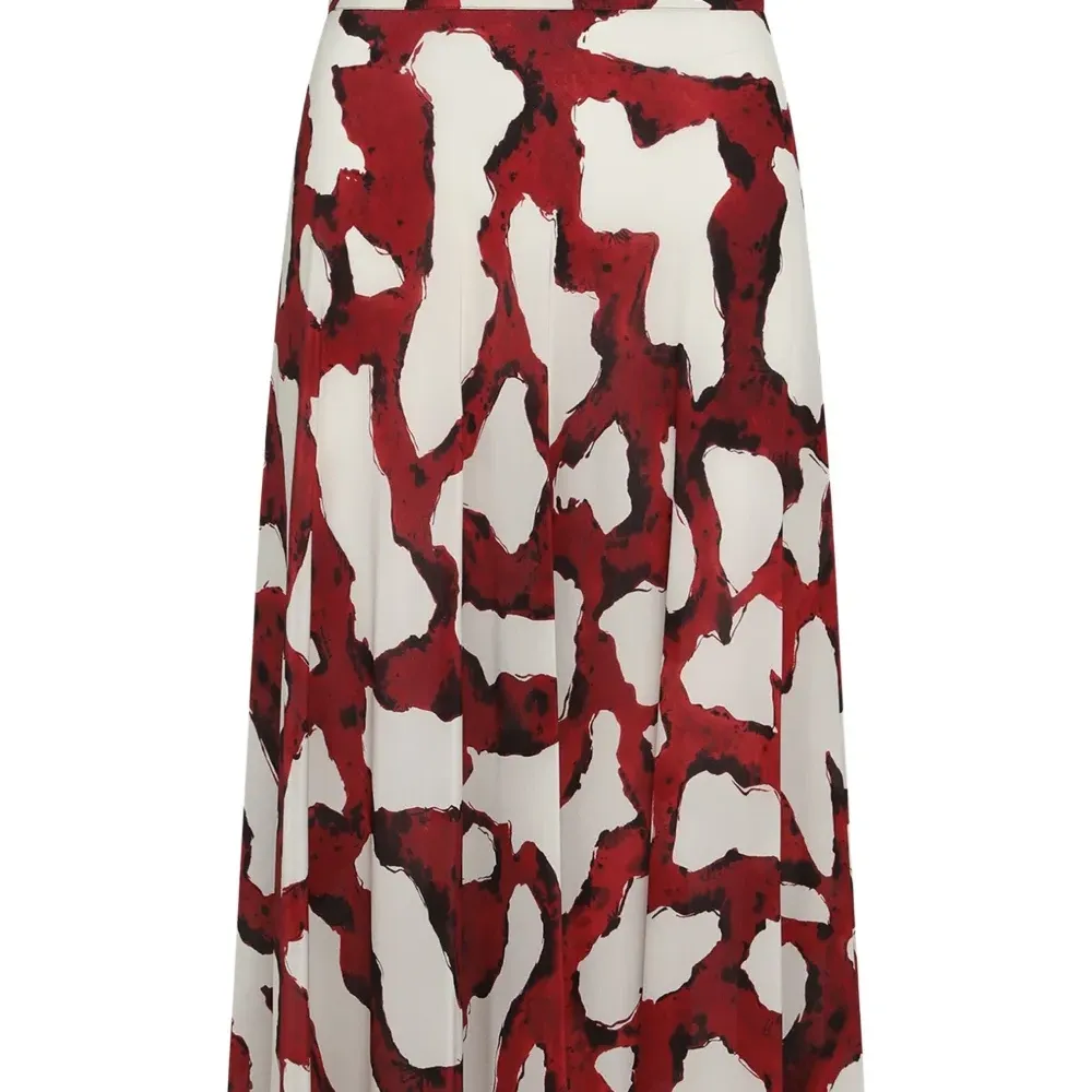 юбка с абстрактным принтом