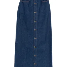 джинсовая юбка на пуговицах