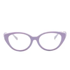 Солнцезащитные очки в оправе 'кошачий глаз' с декором Medusa