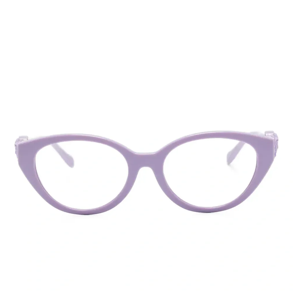 Солнцезащитные очки в оправе 'кошачий глаз' с декором Medusa