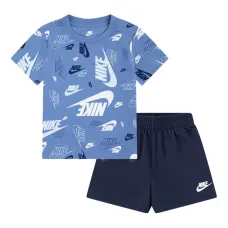 Комплект из футболки и шортов с логотипом