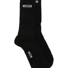 Носки с жаккардовым логотипом