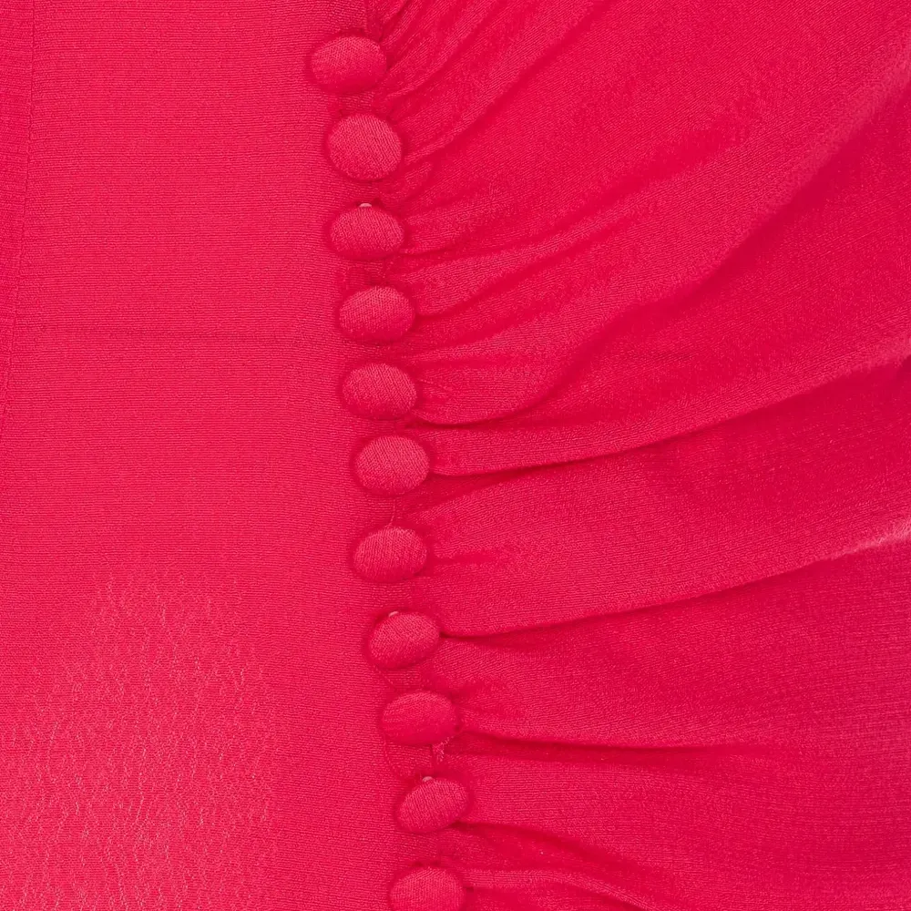 платье мини с декоративными пуговицами платье мини с декоративными пуговицами