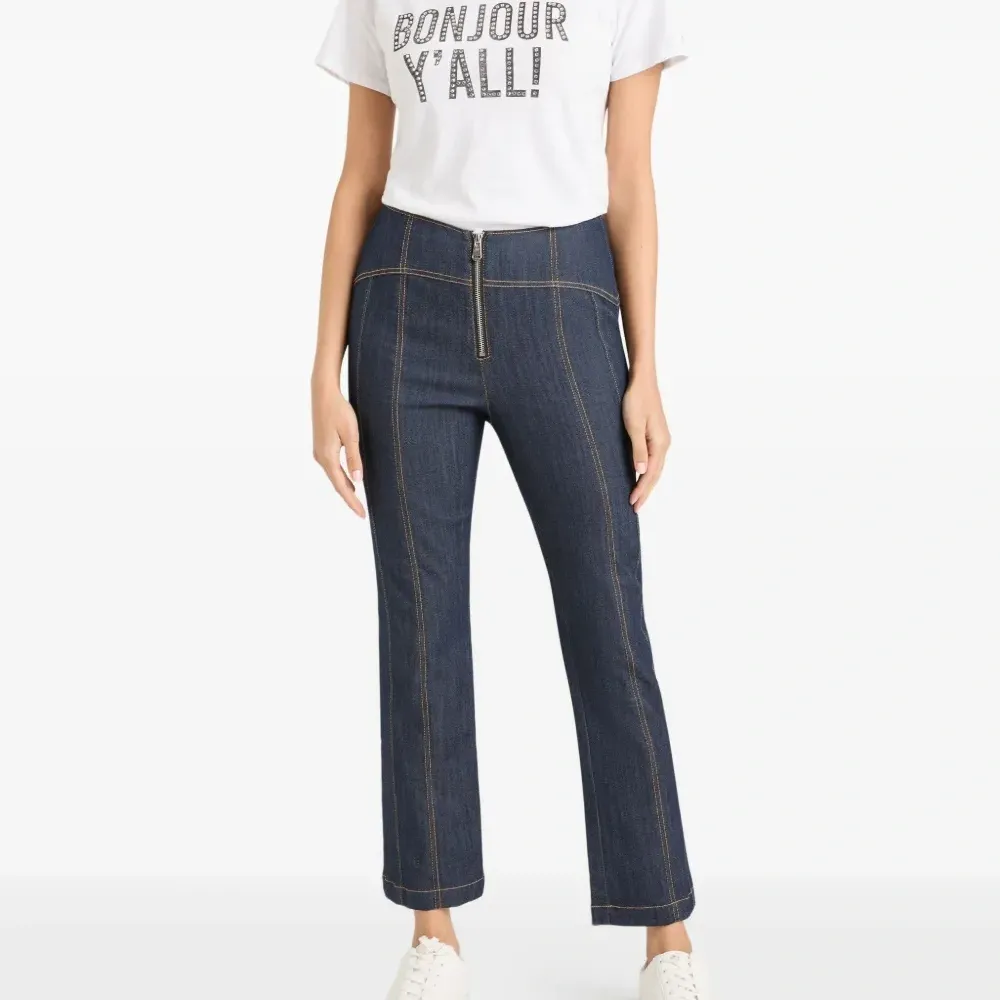 декорированная футболка Bonjour Y'all