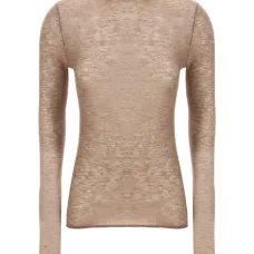 топ с высоким воротником