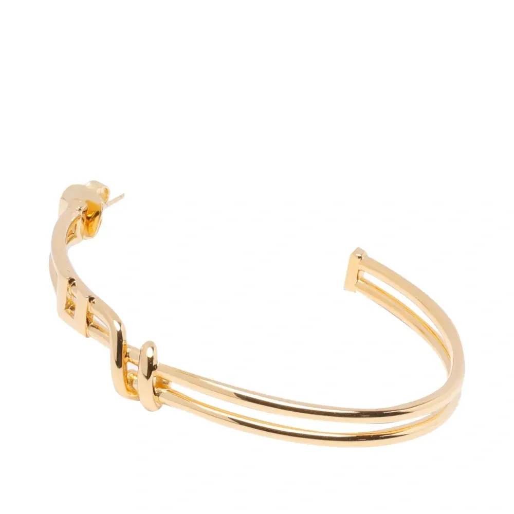 Серьги-кольца с логотипом Серьги-кольца с логотипом