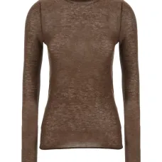 топ с высоким воротником и пайетками