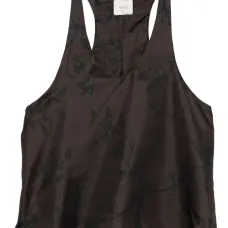 жаккардовый топ с цветочным узором жаккардовый топ с цветочным узором