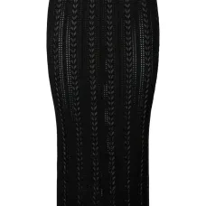 Юбка миди с перфорацией