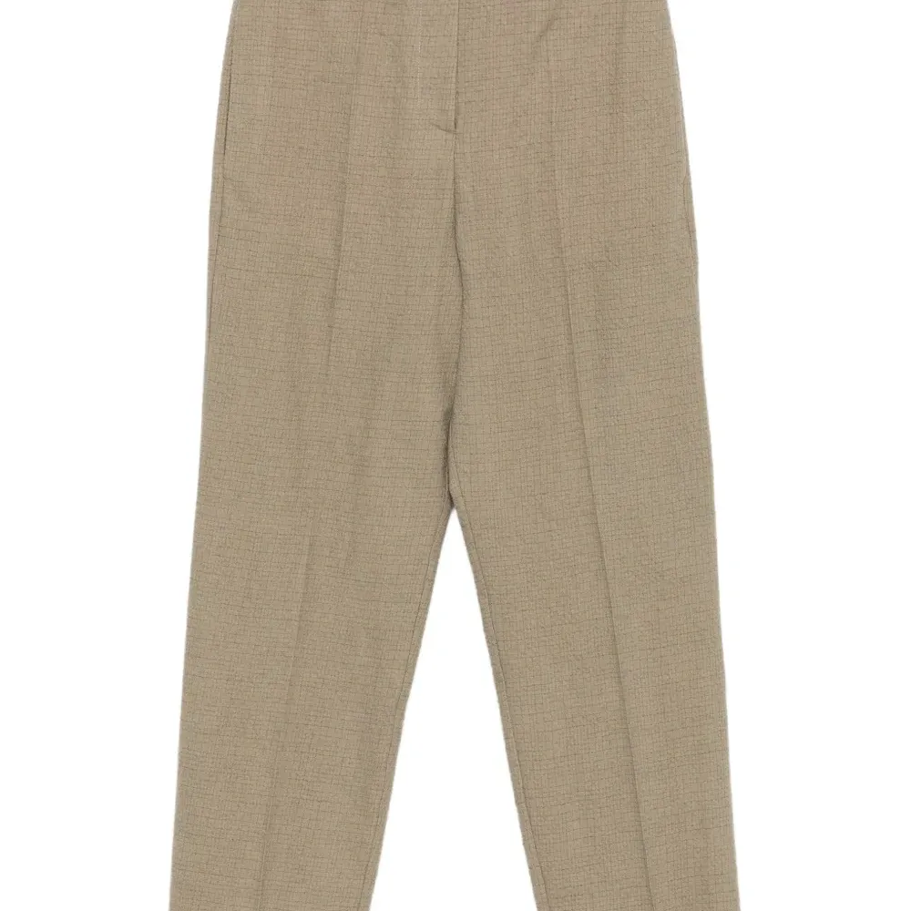 фактурные брюки из шерсти