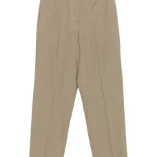 фактурные брюки из шерсти