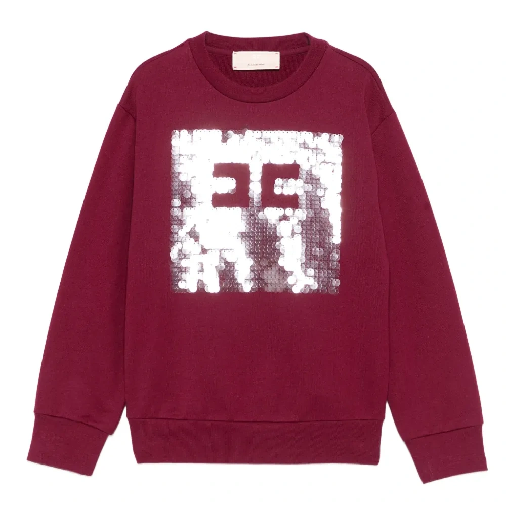 толстовка с пайетками