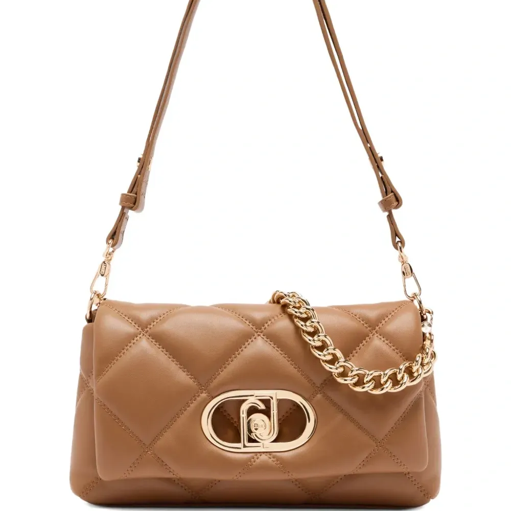 Стеганая сумка на плечо LaPuffy среднего размера