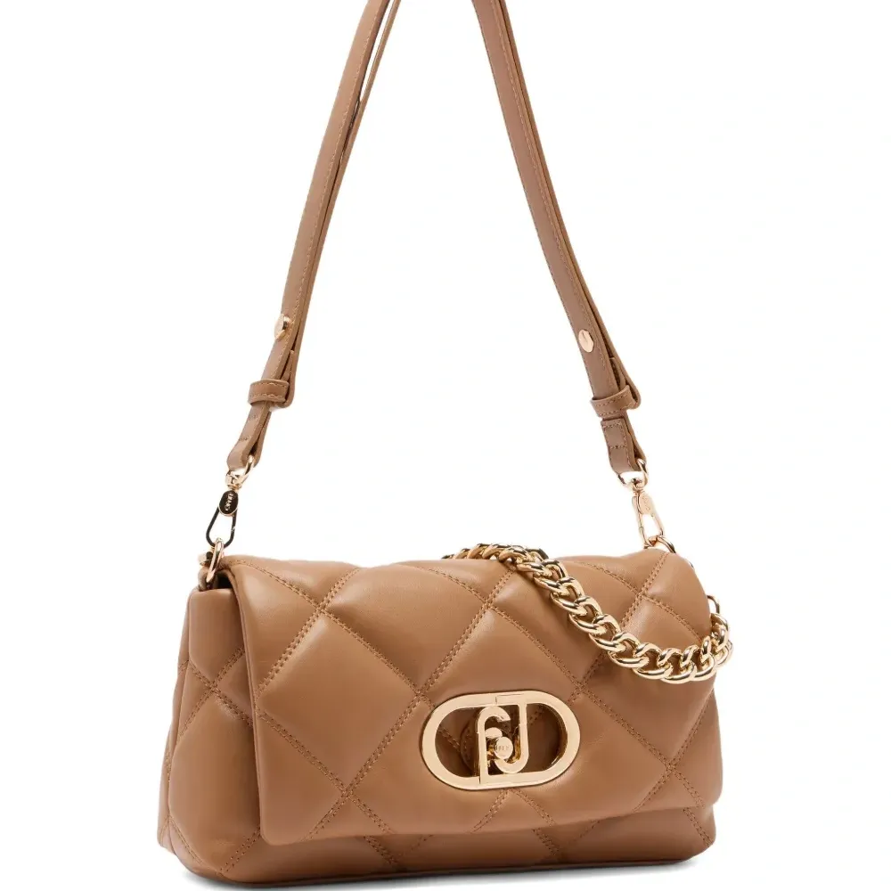 Стеганая сумка на плечо LaPuffy среднего размера